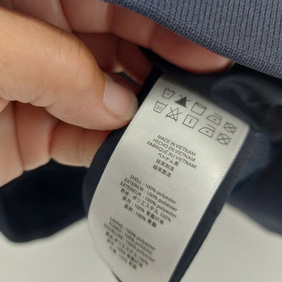 MICHAEL KORS MENS Logo Tape Baseball Jacket Size Medium - Picture 6 of 7